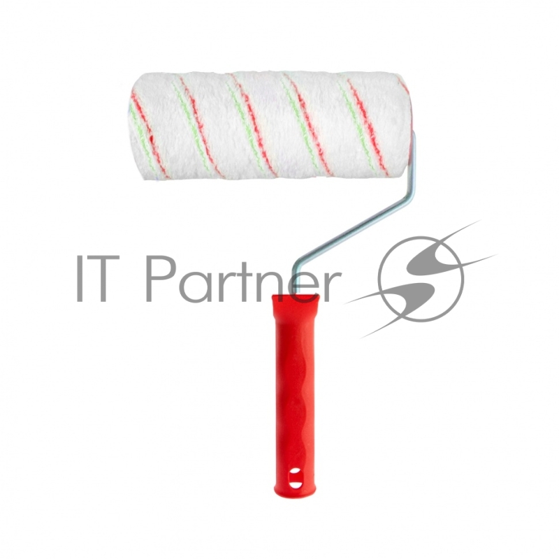 Валик Эмали , 180 мм, ворс 12 мм, D - 48 мм, D ручки - 6 мм, полиамид,полиакрил// Сибртех