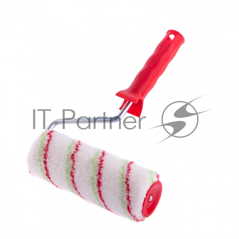 Валик Эмали , 180 мм, ворс 12 мм, D - 48 мм, D ручки - 8 мм, полиамид,полиакрил// Сибртех