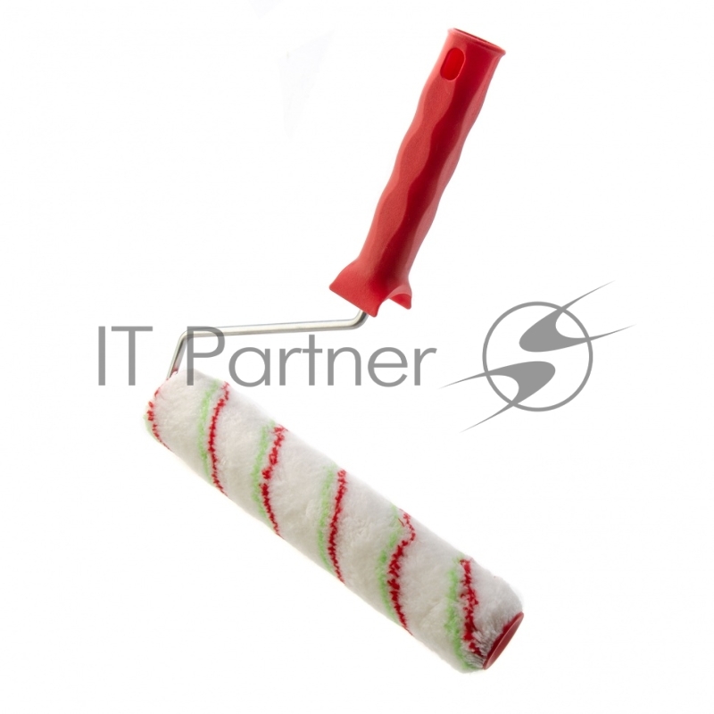 Валик Эмали , 250 мм, ворс 12 мм, D - 36 мм, D ручки - 6 мм, полиамид,полиакрил// Сибртех