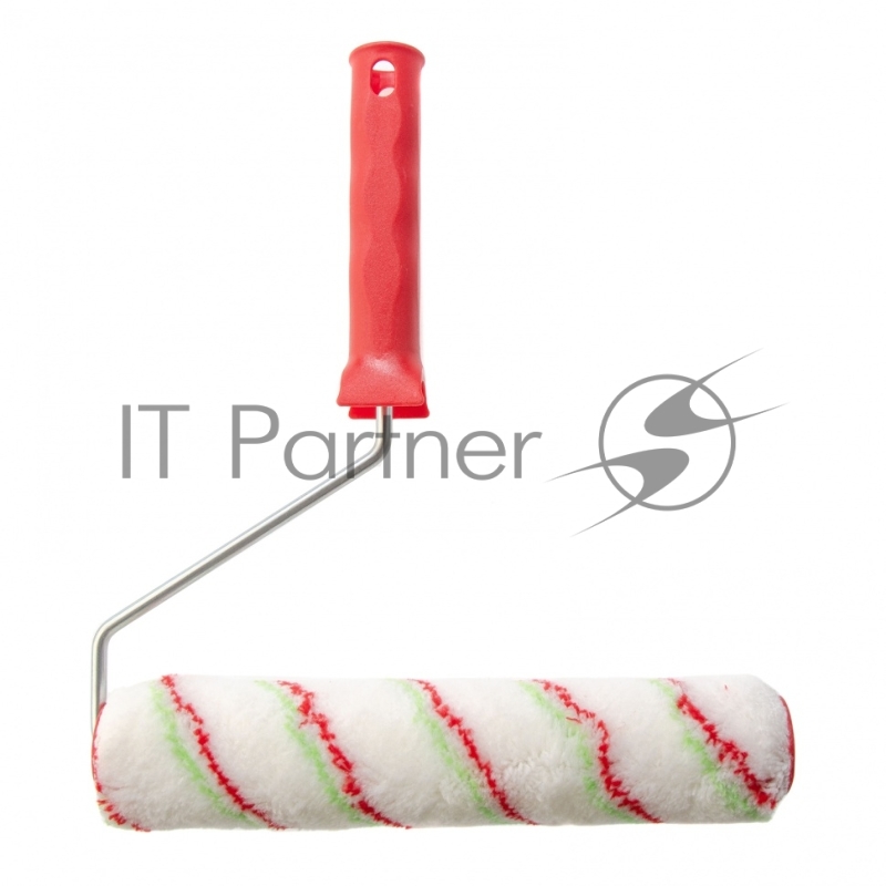 Валик Эмали , 250 мм, ворс 12 мм, D - 36 мм, D ручки - 6 мм, полиамид,полиакрил// Сибртех