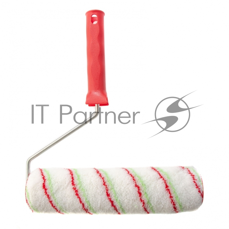 Валик Эмали , 250 мм, ворс 12 мм, D - 48 мм, D ручки - 6 мм, полиамид,полиакрил// Сибртех