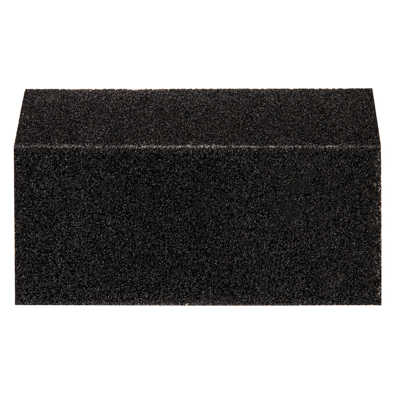 Губка для шлифования, 125 х 75 х 25 мм, трапеция, средняя жесткость, P100// Сибртех