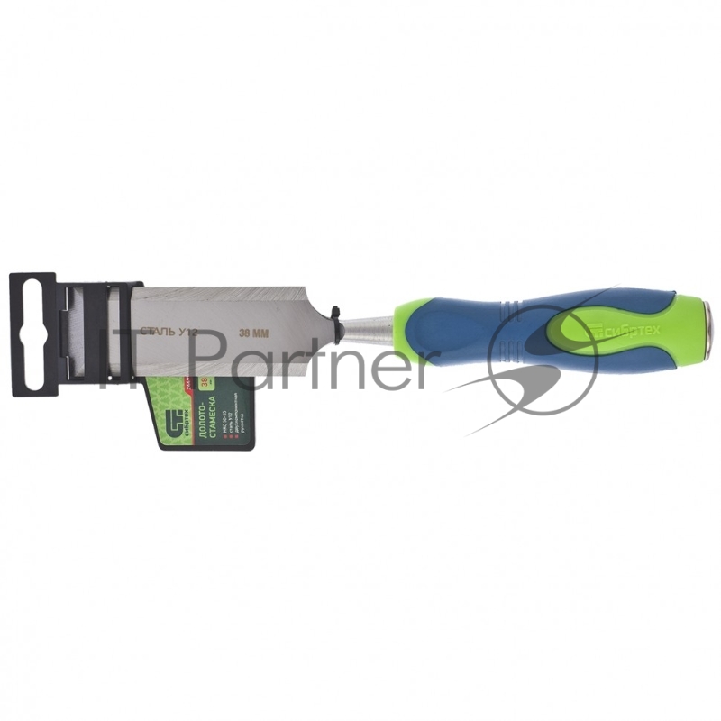Долото-стамеска, 38мм, двухкомпонентная рукоятка// Сибртех