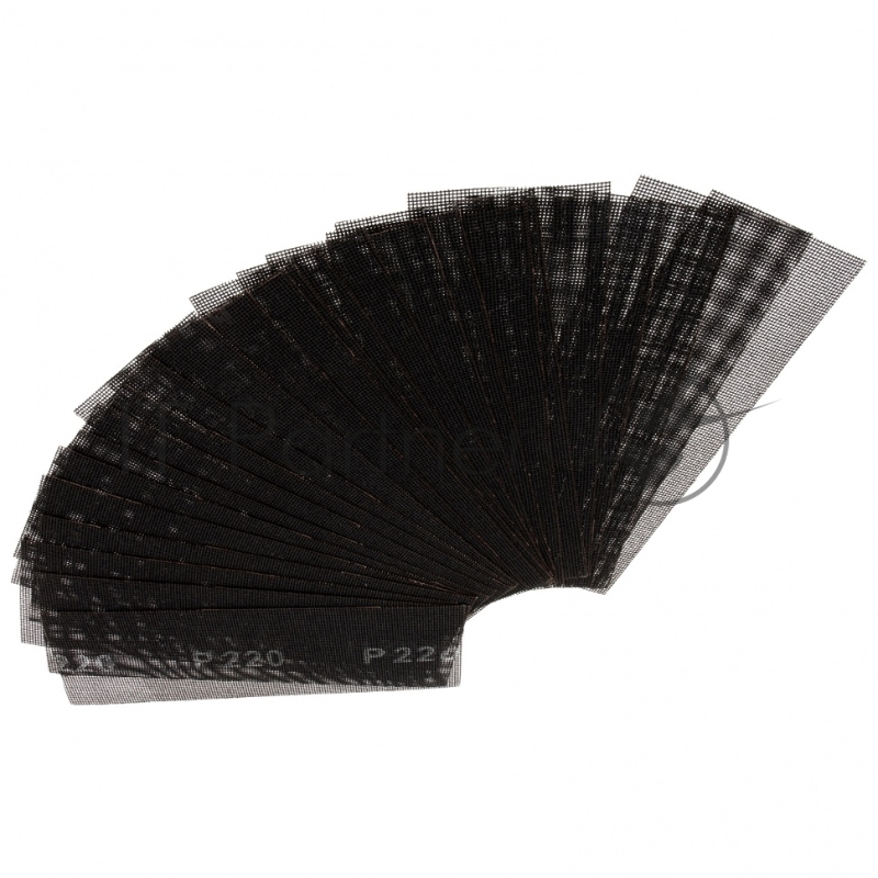 Сетка абразивная, P 220, 106 х 280 мм, 25 шт.// Matrix