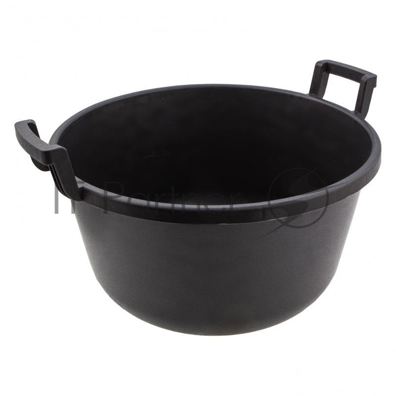 Таз круглый строительный гибкий с ручками, 50л// Matrix