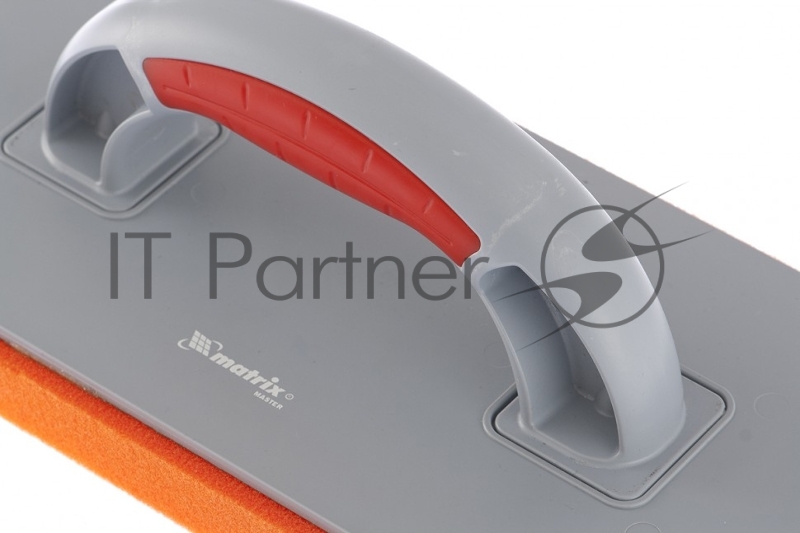 Терка пластмассовая, гидрогубчатое покрытие 20 мм, 270x130 мм, двухкомпонентная ручка// Matrix