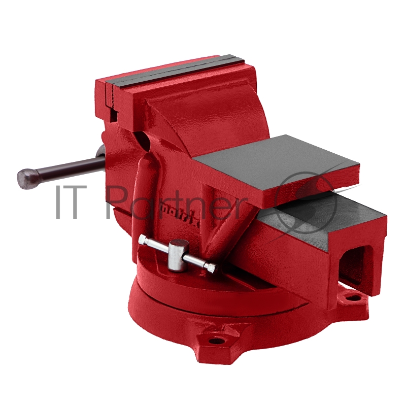 Тиски слесарные, 100 мм, поворотные, с наковальней// Matrix