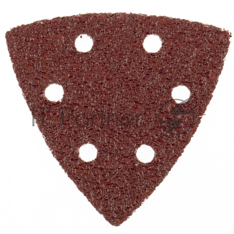 Треугольник абразивный на ворсовой подложке под липучку, перф., P 240, 93 мм, 5 шт.// Matrix