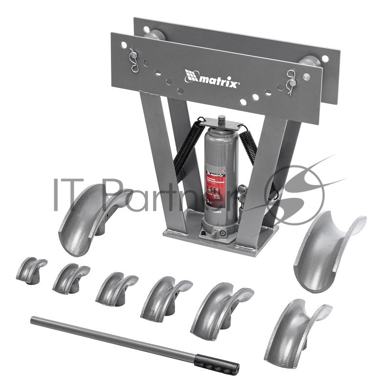Трубогиб гидравлический, 1/2–3, 15 т, в комплекте с башмаками// Matrix
