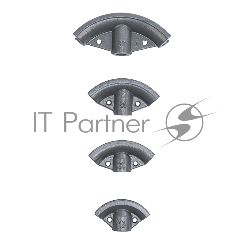 Трубогиб гидравлический, 1/2–3, 15 т, в комплекте с башмаками// Matrix