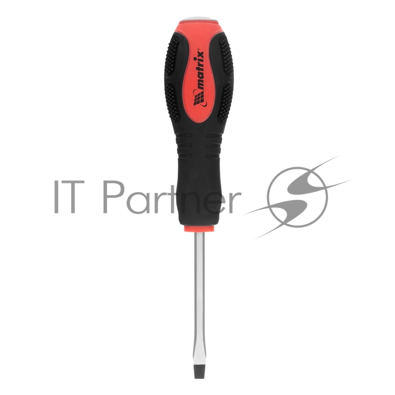 Ударная отвертка, SL5 x 75 мм, двух-компонентная рукоятка, CrV// Matrix