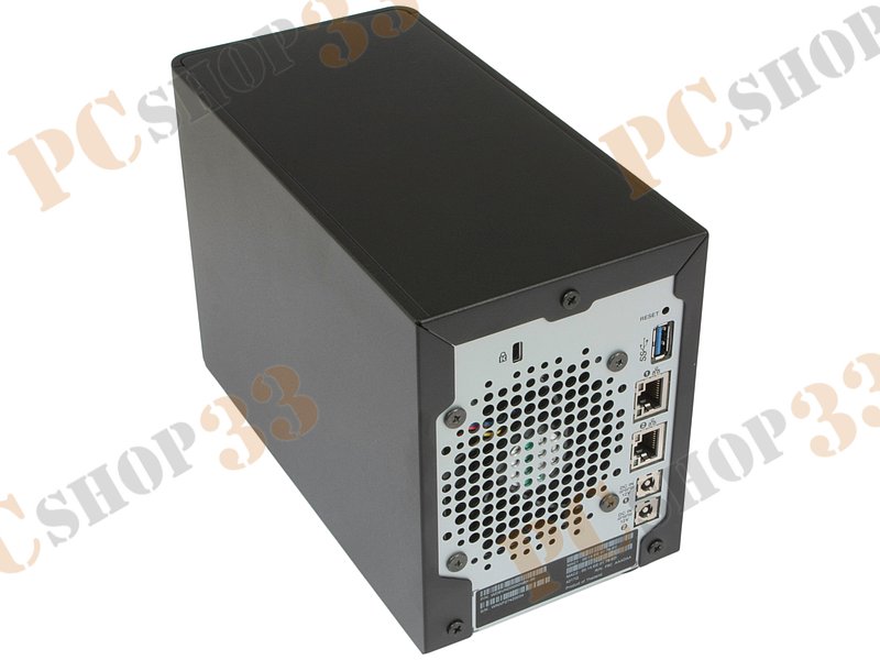 Сетевое хранилище данных (NAS) Western Digital My Cloud Pro PR2100 WDBVND0120JBK-EEUE для 2x3.5 SATA HDD (LAN), черный, установлено 2x6ТБ HDD