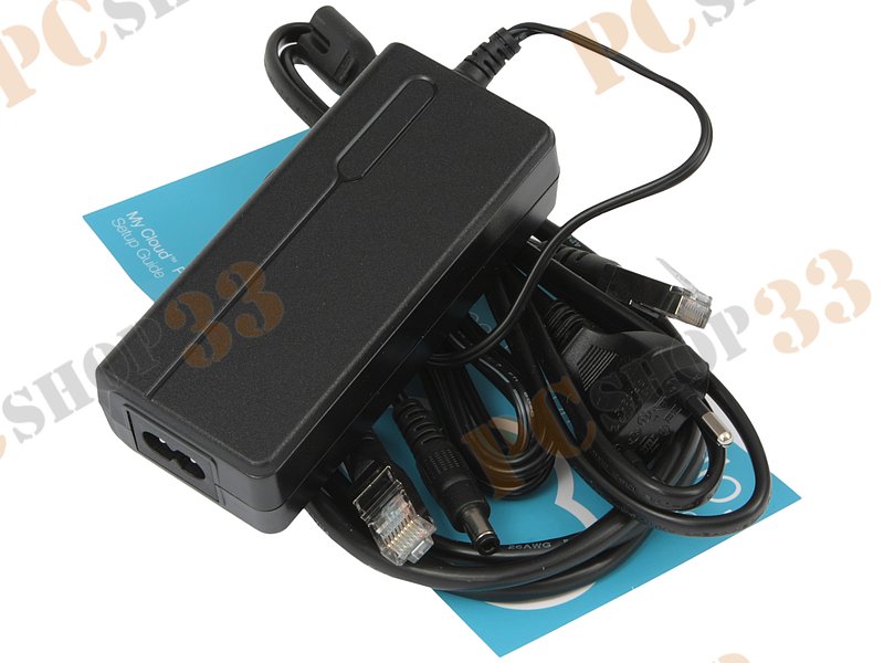 Сетевое хранилище данных (NAS) Western Digital My Cloud Pro PR2100 WDBVND0120JBK-EEUE для 2x3.5 SATA HDD (LAN), черный, установлено 2x6ТБ HDD