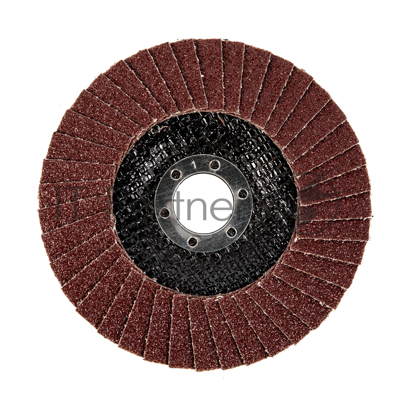 Круг лепестковый торцевой, конический, Р 60, 125 х 22,2 мм// Сибртех