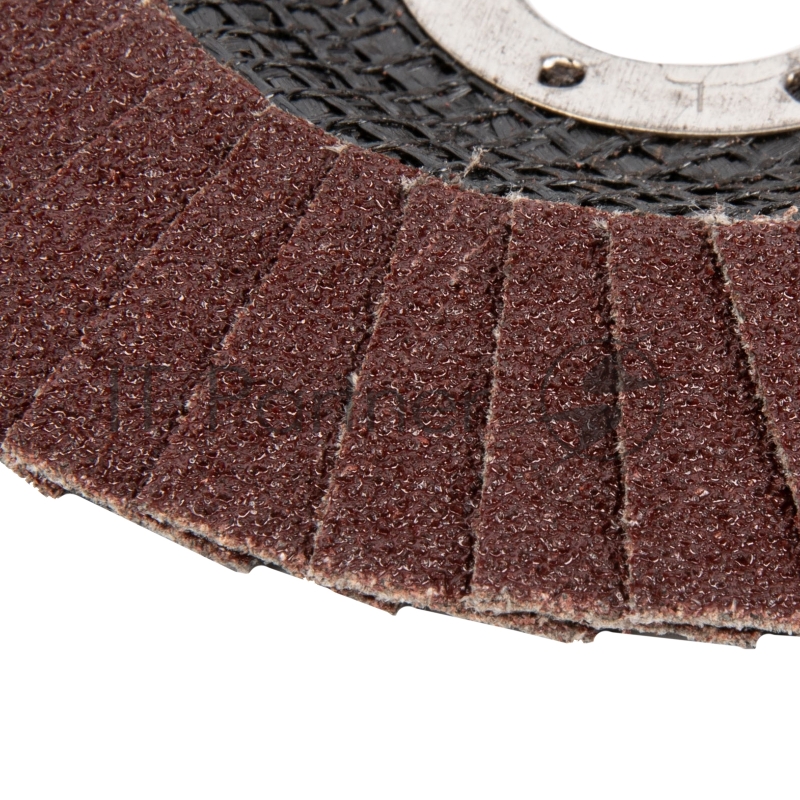 Круг лепестковый торцевой, конический, Р 80, 125 х 22,2 мм// Сибртех