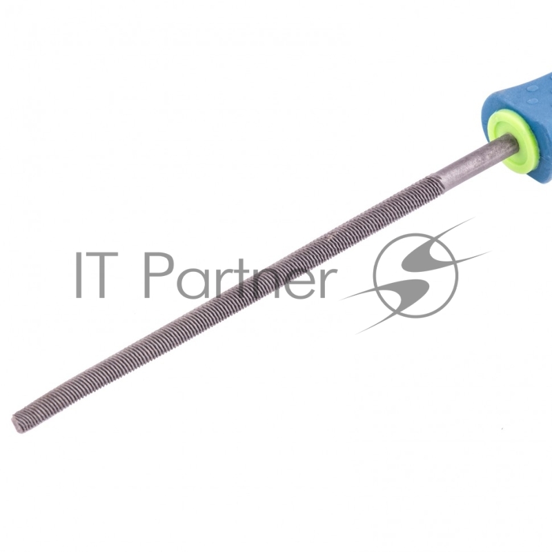 Напильник, 150 мм, круглый, двухкомпонентная рукоятка, №2// Сибртех