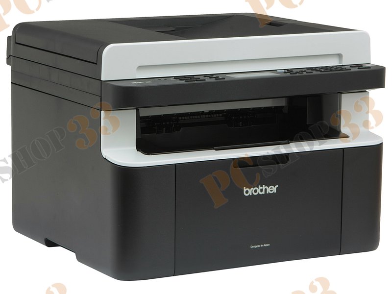 МФУ Brother MFC-1912WR A4, лазерный, принтер + сканер + копир + факс, ЖК, черно-серый (USB2.0, WiFi)