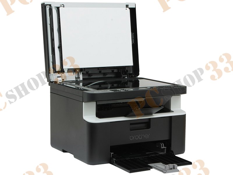 МФУ Brother MFC-1912WR A4, лазерный, принтер + сканер + копир + факс, ЖК, черно-серый (USB2.0, WiFi)