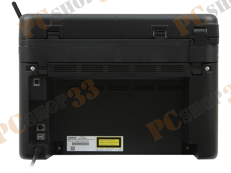 МФУ Brother MFC-1912WR A4, лазерный, принтер + сканер + копир + факс, ЖК, черно-серый (USB2.0, WiFi)