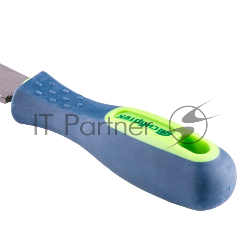 Напильник, 200 мм, плоский, двухкомпонентная рукоятка, №2// Сибртех