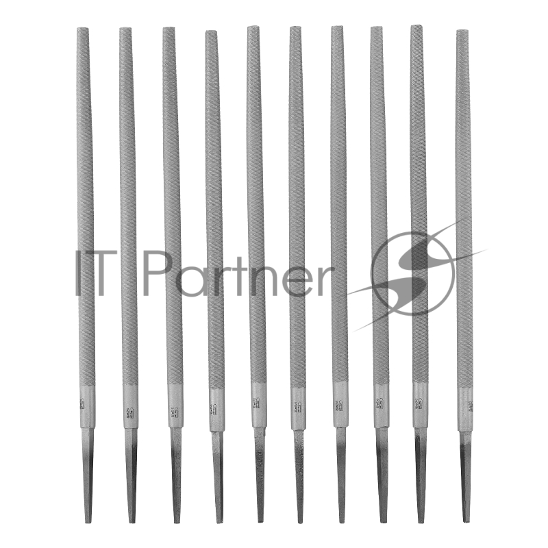 Напильник, 250 мм, №2, круглый, сталь У13А// Сибртех