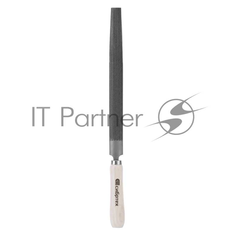 Напильник, 250 мм, полукруглый, деревянная ручка// Сибртех