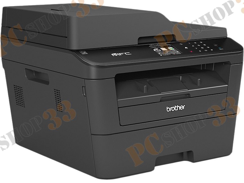 МФУ Brother MFC-L2740DW A4, лазерный, принтер + сканер + копир + факс, ЖК, чёрный (USB2.0, LAN, WiFi)