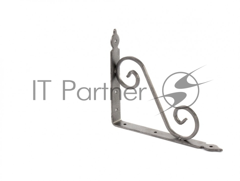 Кронштейн декоративный 190 х 240 х 25 х 3,5 мм, темно-серый// Сибртех