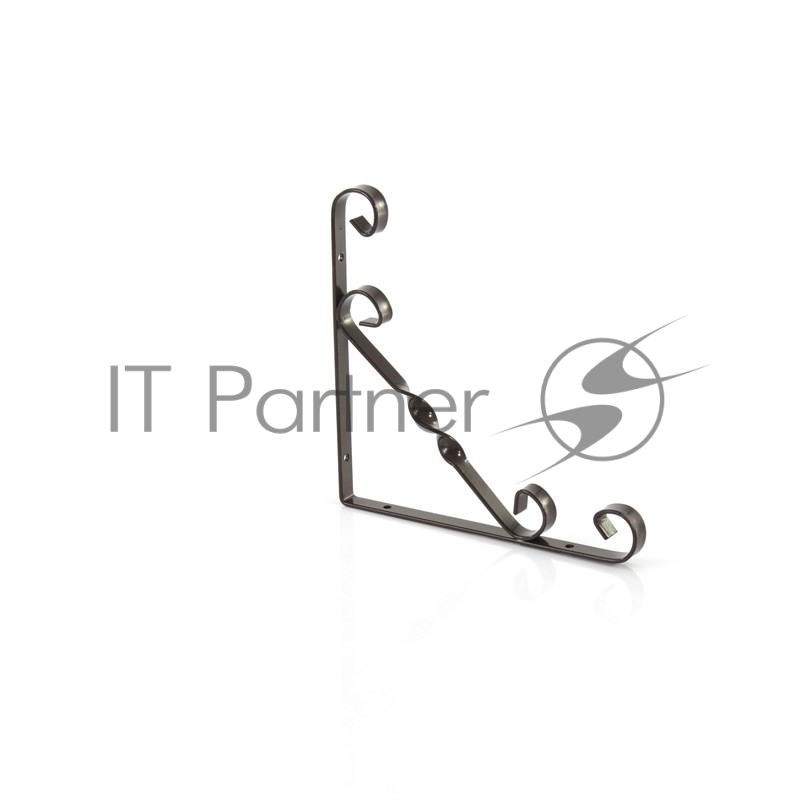 Кронштейн декоративный 200 х 200 мм, коричневый// Сибртех