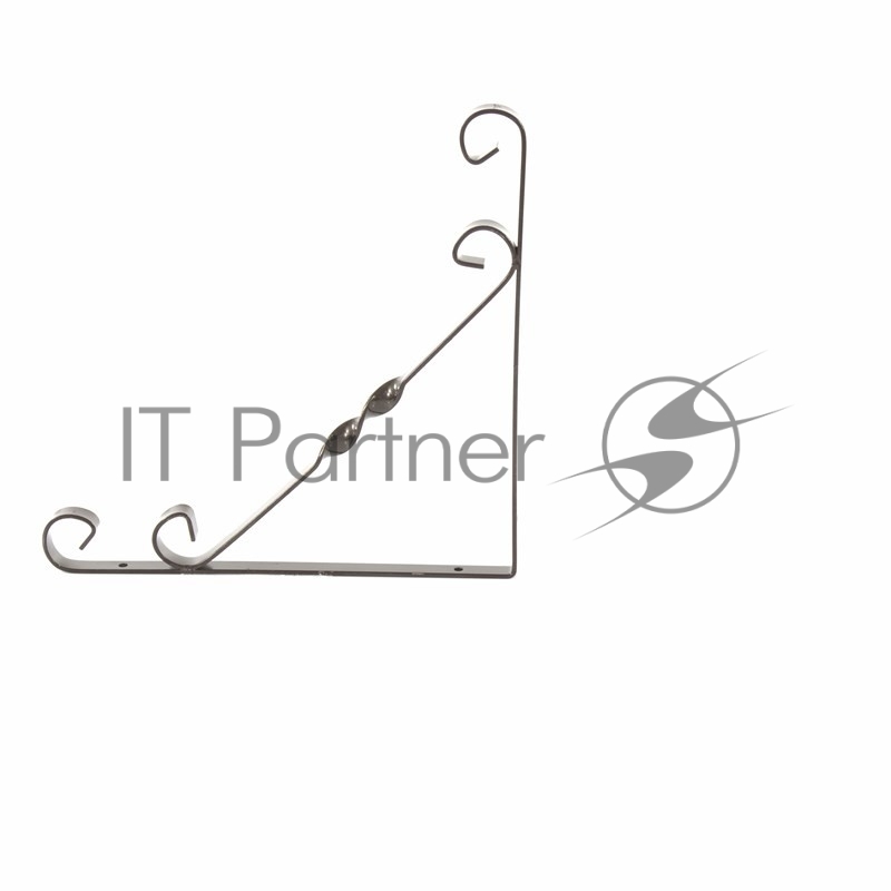 Кронштейн декоративный 250 х 250 мм, коричневый// Сибртех