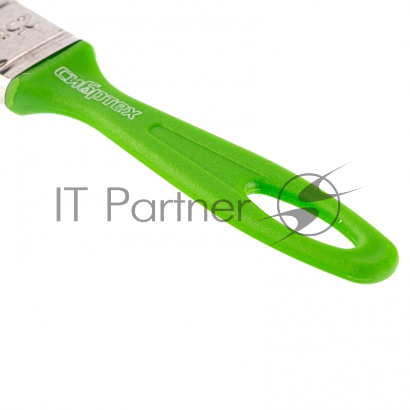 Кисть флейцевая Евро, 25*8, натуральная щетина, пластиковая ручка// Сибртех