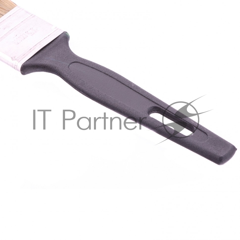 Кисть флейцевая Стандарт, 35*6, натуральная щетина, пластиковая ручка// Сибртех