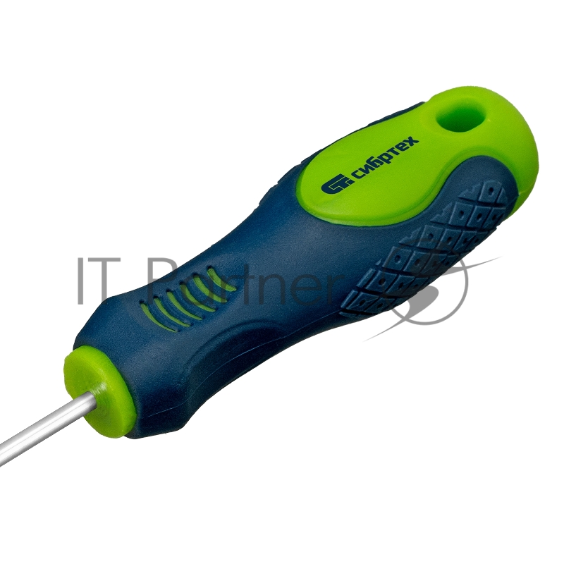 Отвертка, PH0 х 80 мм, CrV, 2-х компонентная рукоятка// Сибртех