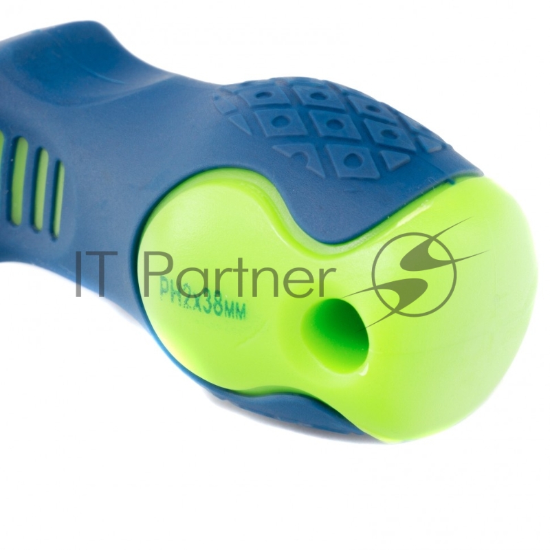 Отвертка, PH2 х 38 мм, CrV, 2-х компонентная рукоятка// Сибртех