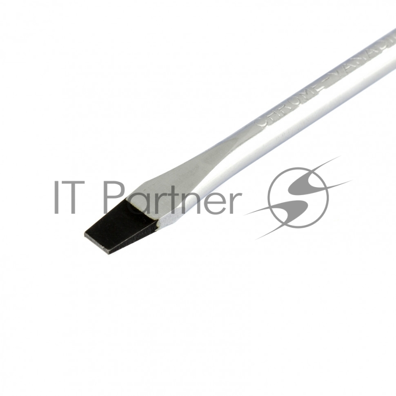 Отвертка, SL5,0 х 150 мм, CrV, 2-х компонентная рукоятка// Сибртех