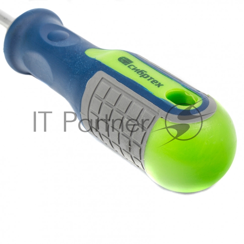 Отвертка, SL8,0 х 150 мм, CrV, 3-х компонентная рукоятка// Сибртех