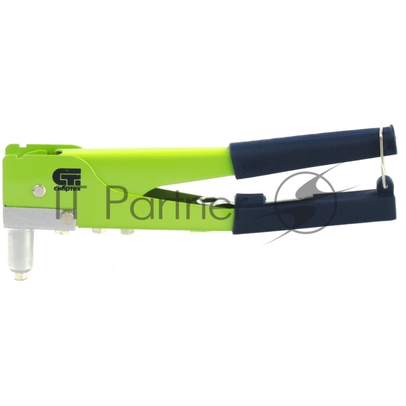 Заклепочник 270 мм, переставной 0-90 градусов, заклепки 2,4-3,2-4,0-4,8 мм// Сибртех