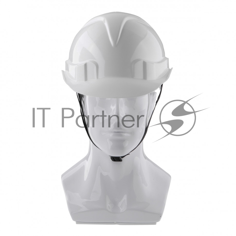 Каска защитная с храповым механизмом, модель Европласт (К-03), белая Россия// Сибртех