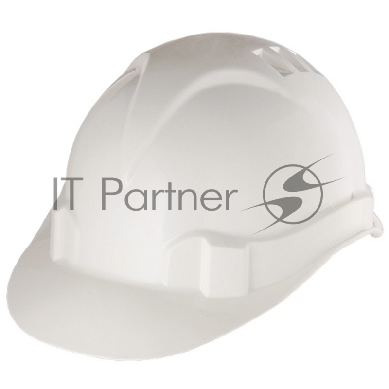 Каска защитная из ударопрочной пластмассы, модель Европа (К-01), белая Россия// Сибртех