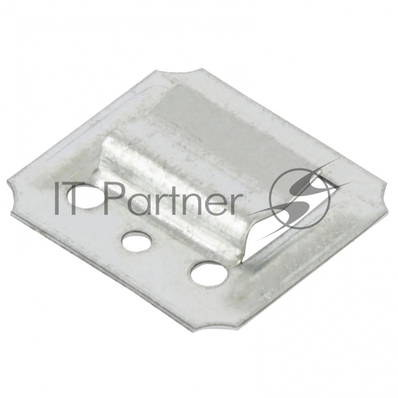 Кляймер №2 оцинкованный с гвоздями, 100шт., Россия// Сибртех