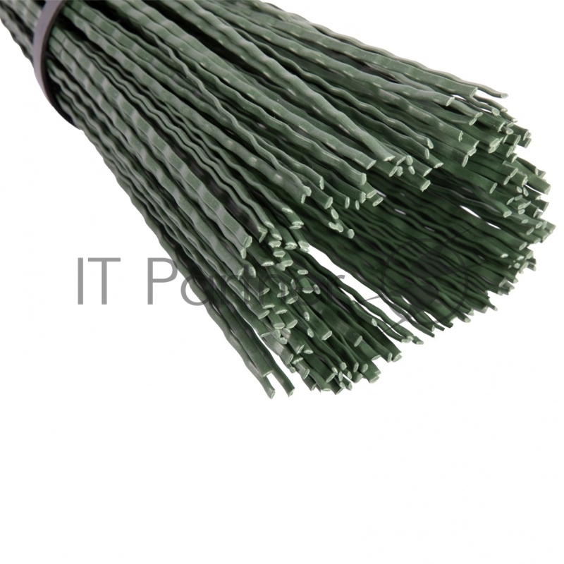 Метла полипропиленовая, 140х310 мм, круглая, с фиксирующим ободом, без черенка, Россия// Сибртех