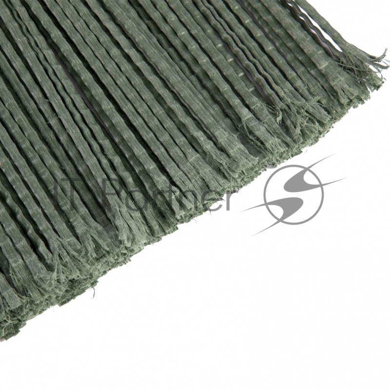 Метла полипропиленовая, 270х260 мм, плоская распушенная, без черенка, Россия// Сибртех