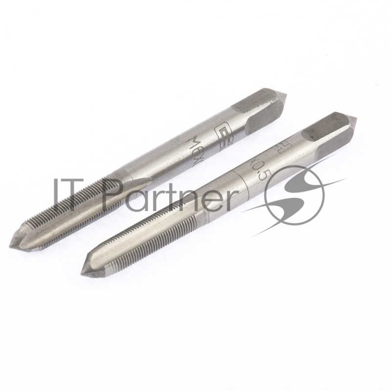 Метчик ручной М5 х 0,8 мм, комплект из 2 шт.// Сибртех