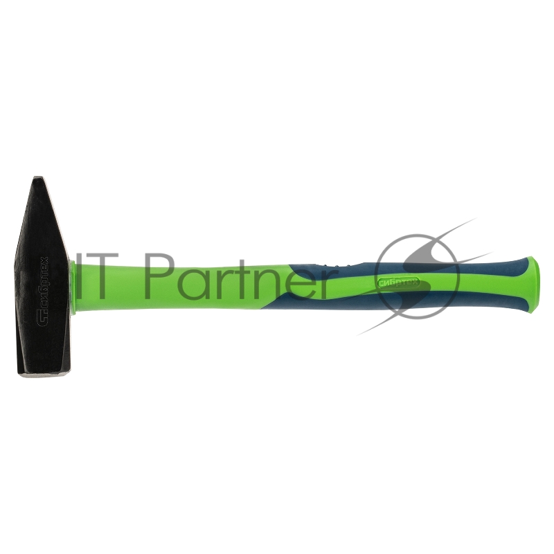 Молоток слесарный, 1000 г, фибергласовая обрезиненная рукоятка// Сибртех