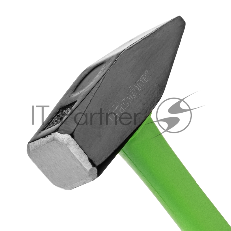 Молоток слесарный, 1000 г, фибергласовая обрезиненная рукоятка// Сибртех