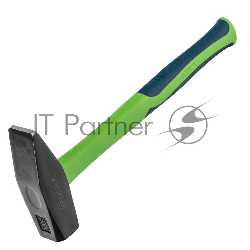 Молоток слесарный, 1000 г, фибергласовая обрезиненная рукоятка// Сибртех