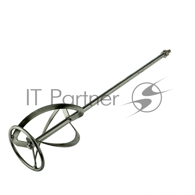 Насадка для миксера, для тяжелых растворов,120 х 590 мм, оцинкованная,хвостовик резьба М14// Сибртех