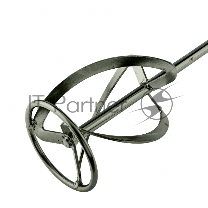 Насадка для миксера, для тяжелых растворов,120 х 590 мм, оцинкованная,хвостовик резьба М14// Сибртех