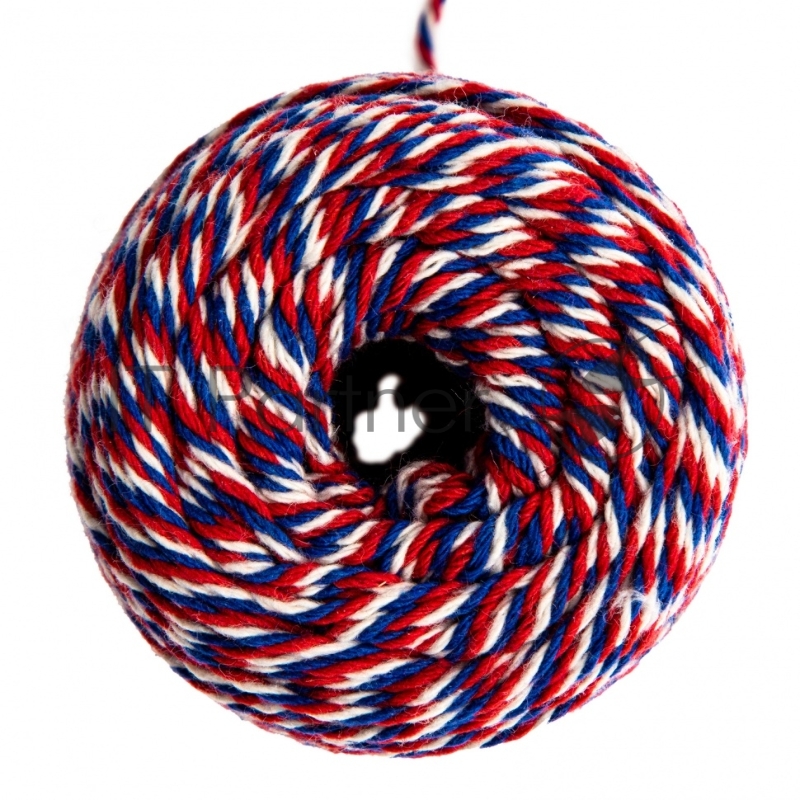 Нить ХБ 50 текс х 15, триколор, 120 м в диспенсере (вес 90гр +- 5%), Россия// Сибртех