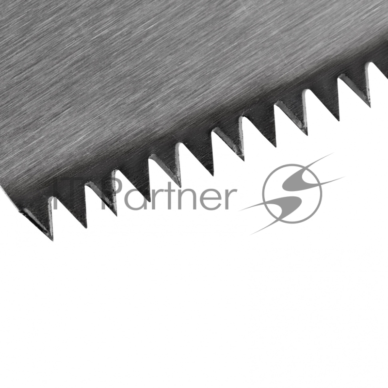 Ножовка по дереву Зубец, 400 мм, 11 TPI, зуб 2D, калёный зуб, 2-х компонентная рукоятка// Сибртех